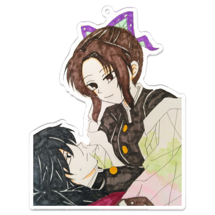 アクリルキーホルダー - 100 x 100 (mm)