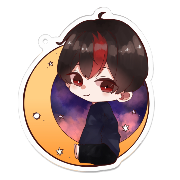 アクリルキーホルダー - 70 x 70 (mm)