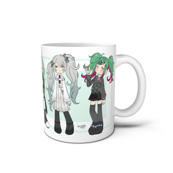 マグカップ - 直径 8 cm / 高さ 9.5 cm
