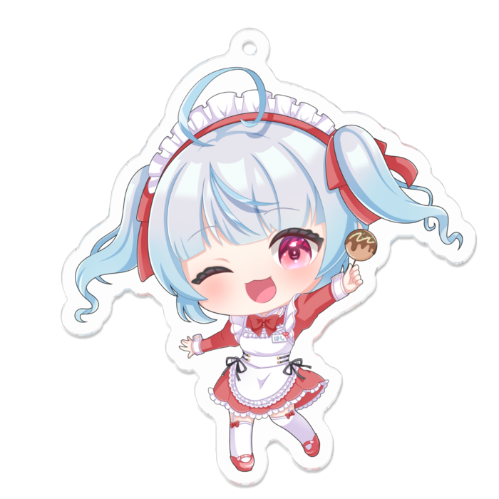 アクリルキーホルダー - 70 x 70 (mm)