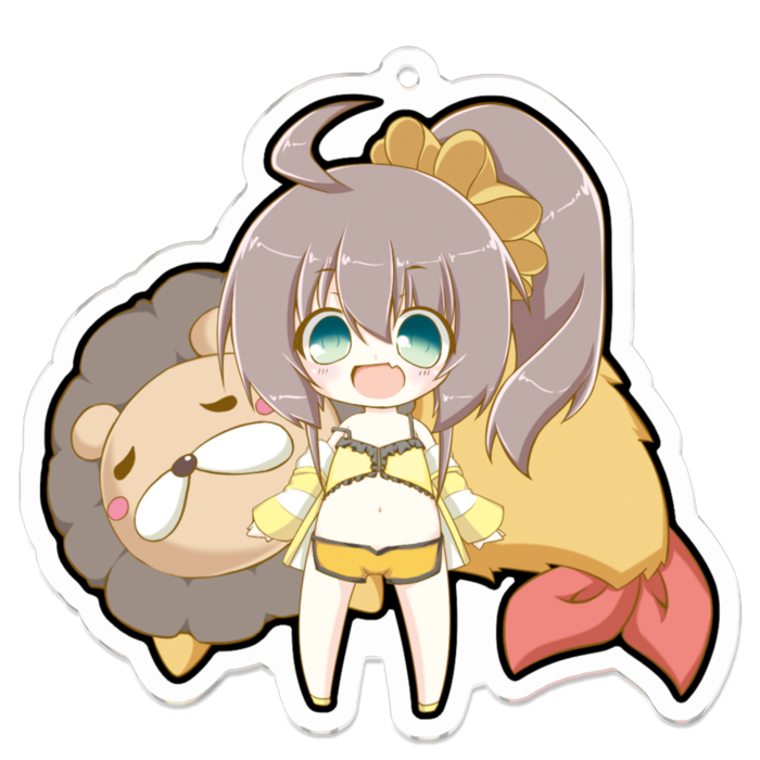 アクリルキーホルダー - 70 x 70 (mm)