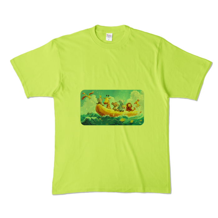 カラーTシャツ - XL - ライトグリーン (淡色)