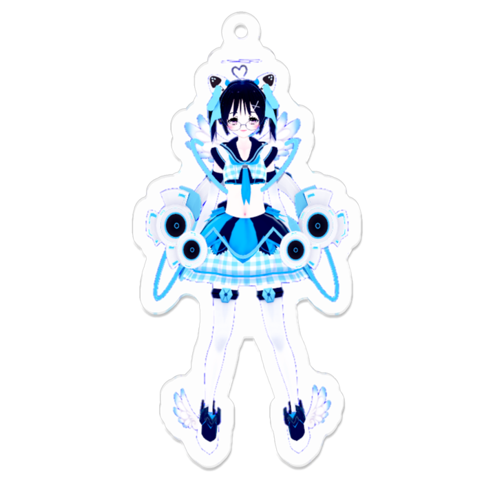アクリルキーホルダー - 70 x 70 (mm)