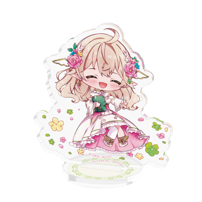 アクリルフィギュア - 50x50mm(にっこり)