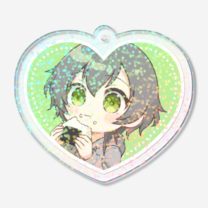 ホログラムアクリルキーホルダー - 50 × 50mm(2)