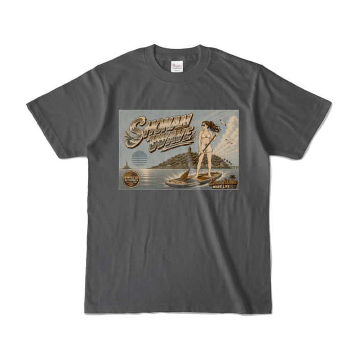 カラーTシャツ - S - チャコール (濃色)