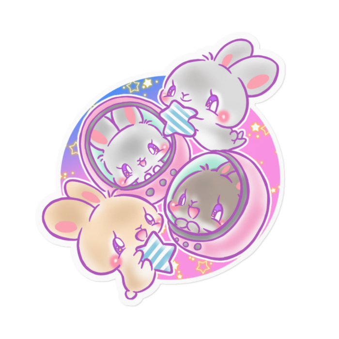 ステッカー - 160 x 160 (mm)