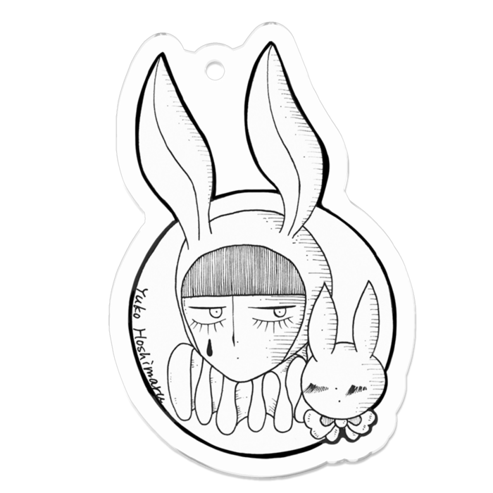 アクリルキーホルダー - 50 x 50 (mm)