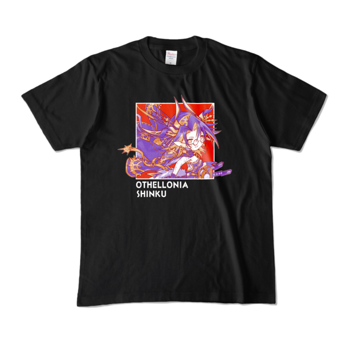 ちびキャラ「真紅」 デザインTシャツ(M/ブラック)
