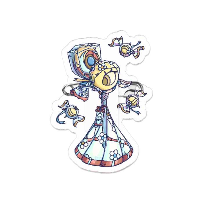 アクリルバッジ - 50 x 50 (mm)