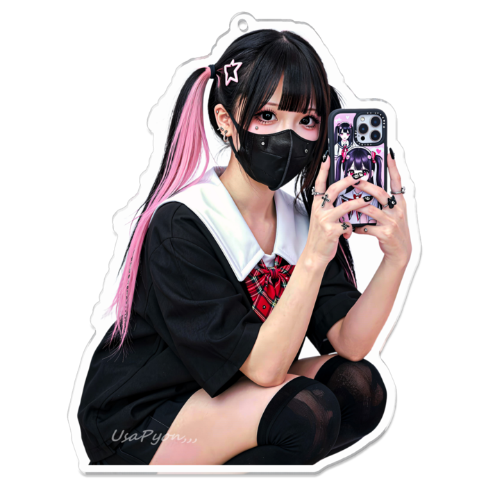 アクリルキーホルダー - W100 × 100mm 以内