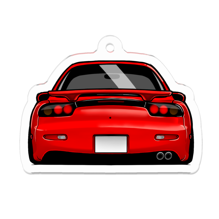 RX-7（4型） おしりアクリルキーホルダー 各色 - kdmfactory - BOOTH