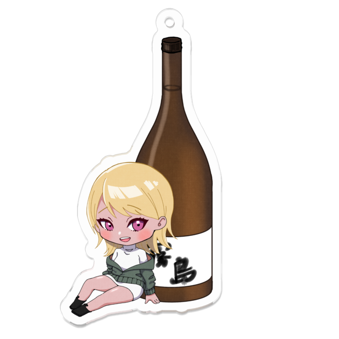 アクリルキーホルダー - 70 x 70 (mm)