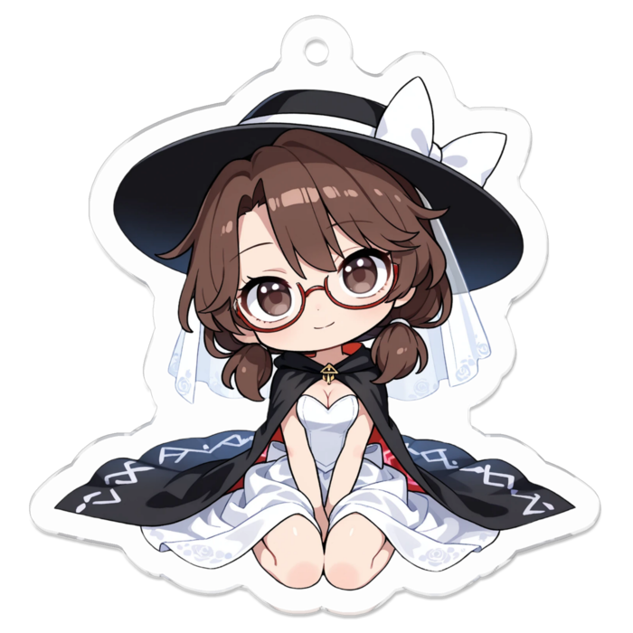 アクリルキーホルダー - 50 x 50 (mm)(キャラのみ)