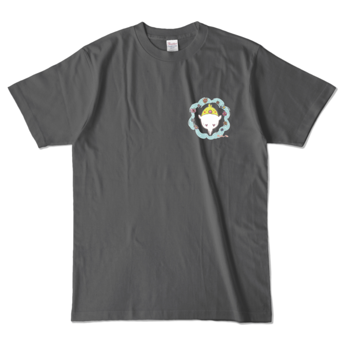 カラーTシャツ - L - チャコール (濃色)