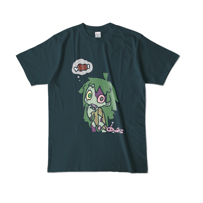 カラーTシャツ - L - デニム (濃色)