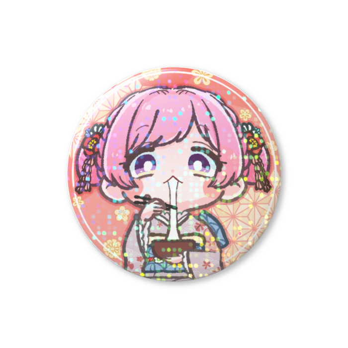 ホログラム缶バッジ - 32mm