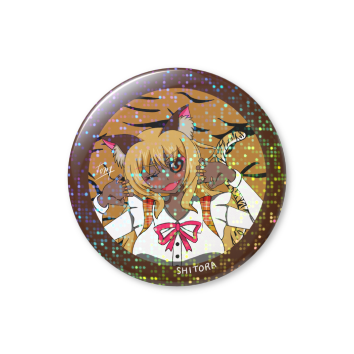 ホログラム缶バッジ - 56mm(3)