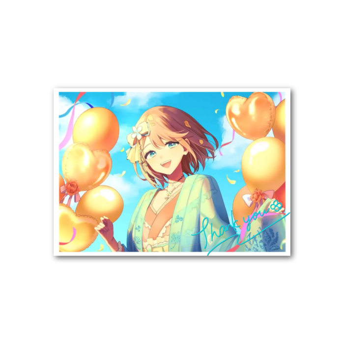 フォト風カード - 横 - 片面