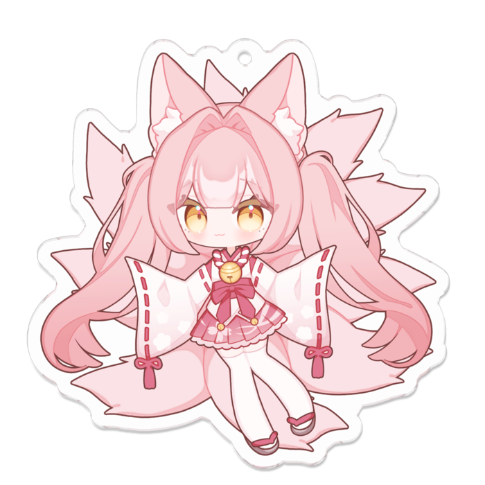 アクリルキーホルダー - 70 x 70 (mm)