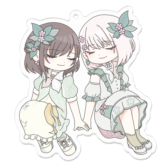 アクリルキーホルダー - 70 x 70 (mm)