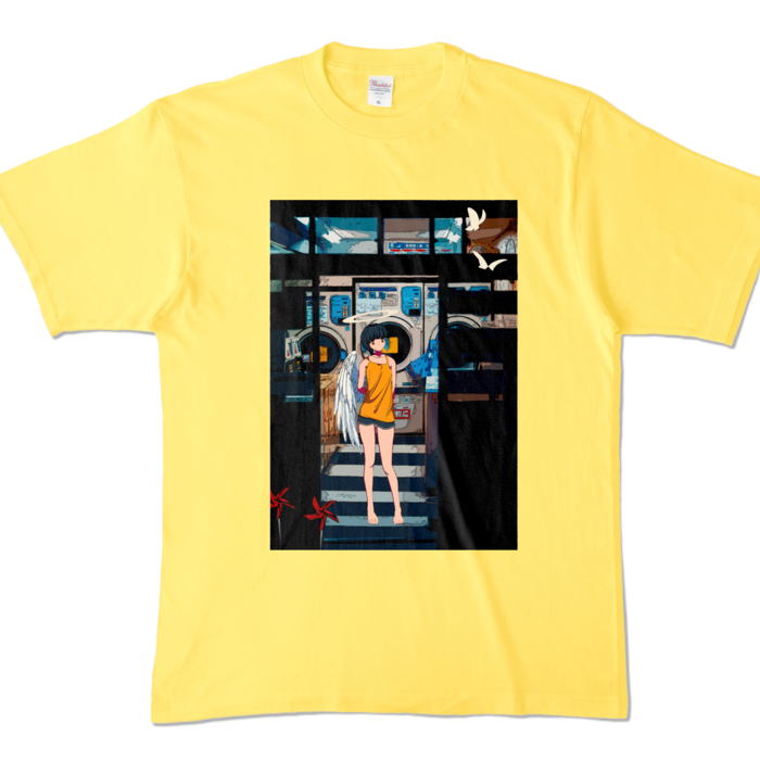 カラーTシャツ - XL - イエロー (濃色)