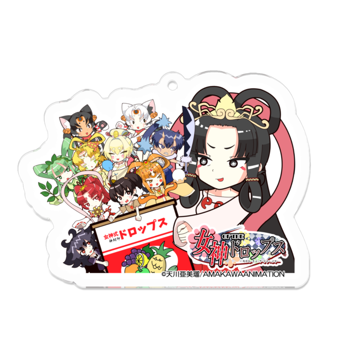 アクリルキーホルダー - 70 x 70 (mm)