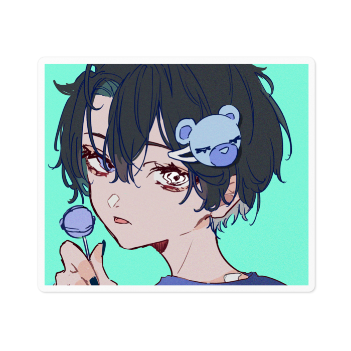 ステッカー - 100 x 100 (mm)