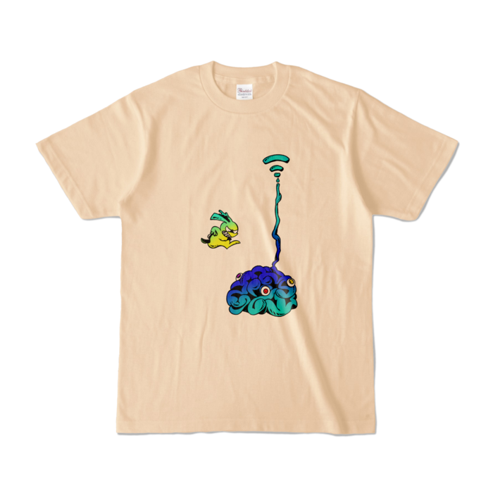 カラーTシャツ - S - ナチュラル (淡色)