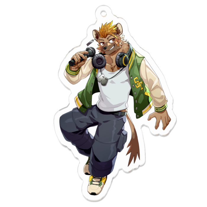 アクリルキーホルダー - 70 x 70 (mm)