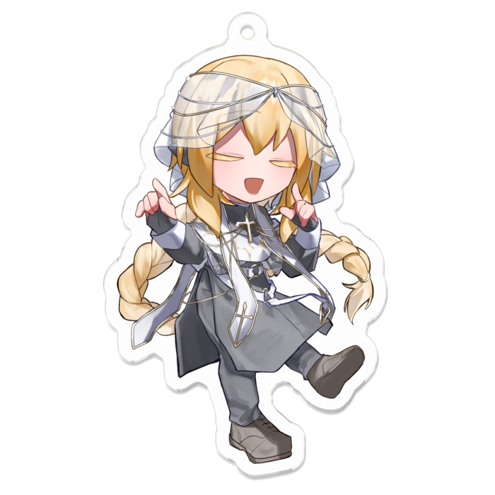 アクリルキーホルダー - 70 x 70 (mm)