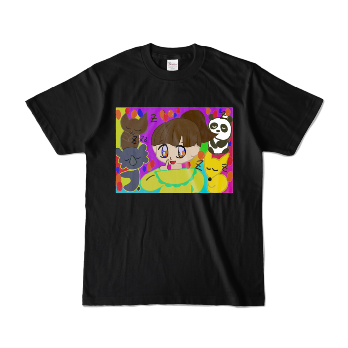 カラーTシャツ - S - ブラック (濃色)