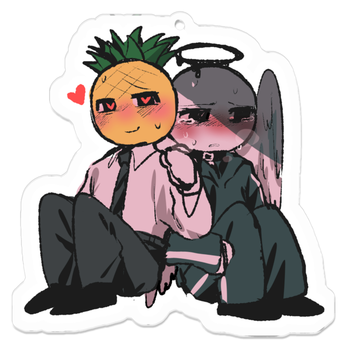 アクリルキーホルダー - 70 x 70 (mm)