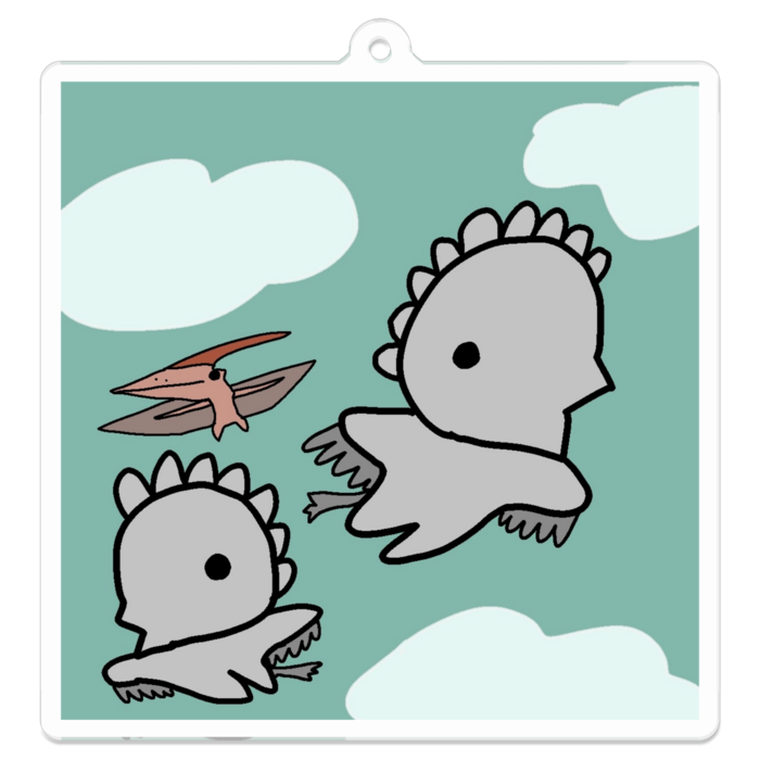 4.プテラノドンと大空を飛んでみた