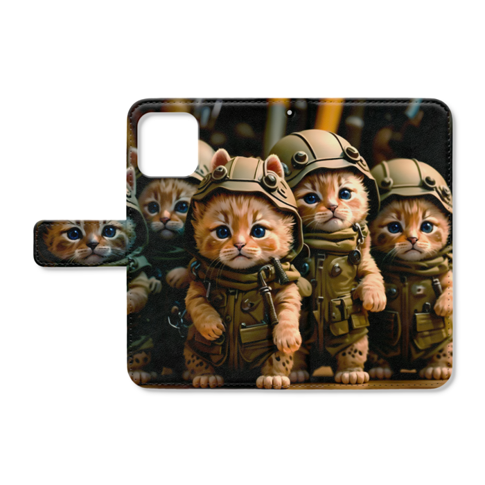 手帳型iPhoneケース - iPhone12 / 12 Pro - ストラップ穴 あり