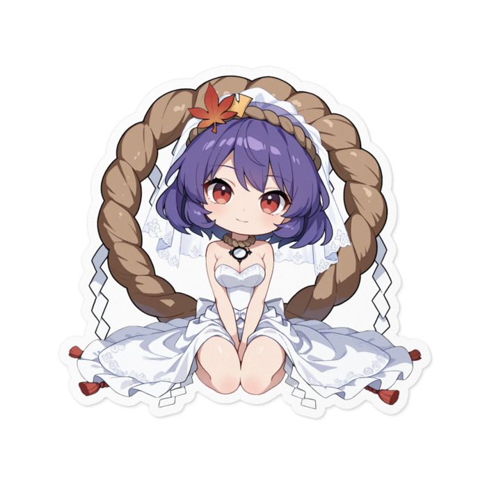 ステッカー - 100 x 100 (mm)(キャラのみ)