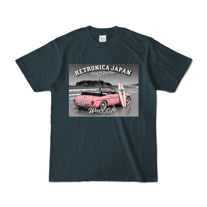 カラーTシャツ - S - デニム (濃色)