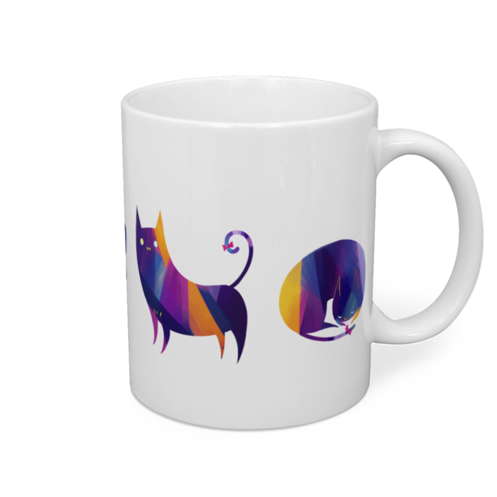 マグカップ - 直径 8 cm / 高さ 9.5 cm