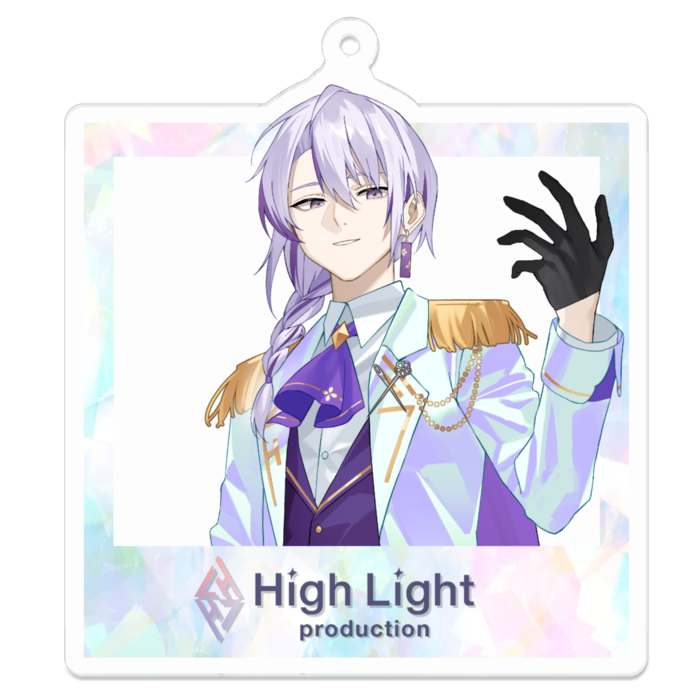 アクリルキーホルダー - 70 x 70 (mm)