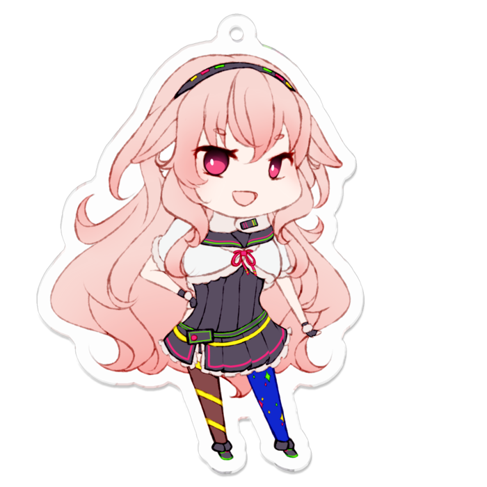 アクリルキーホルダー - 70 x 70 (mm)