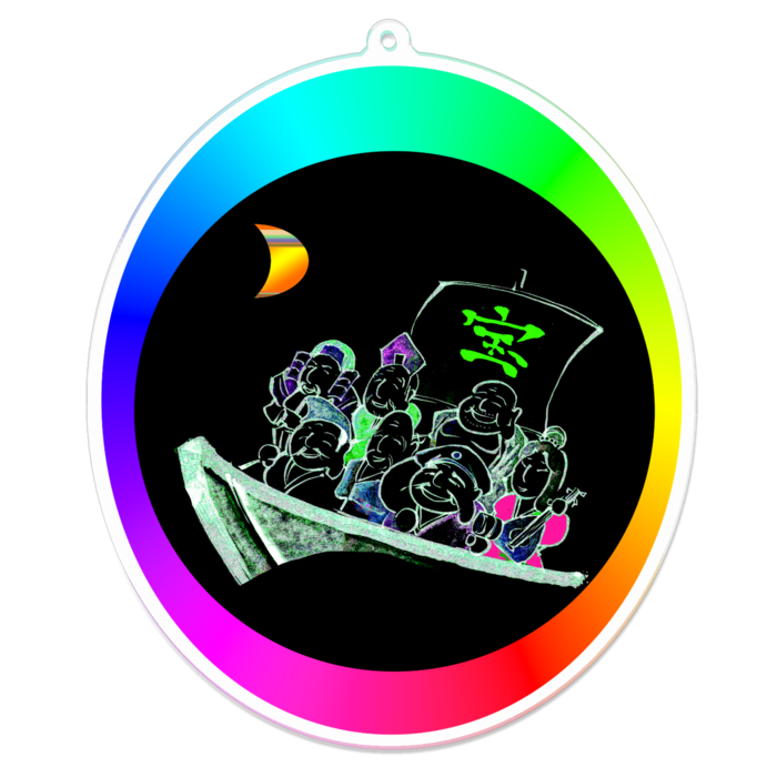 アクリルキーホルダー - 100 x 100 (mm)