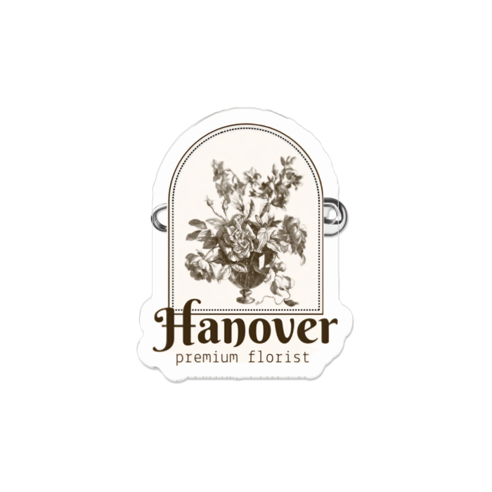 アクリルバッジ - 50 x 50 (mm)