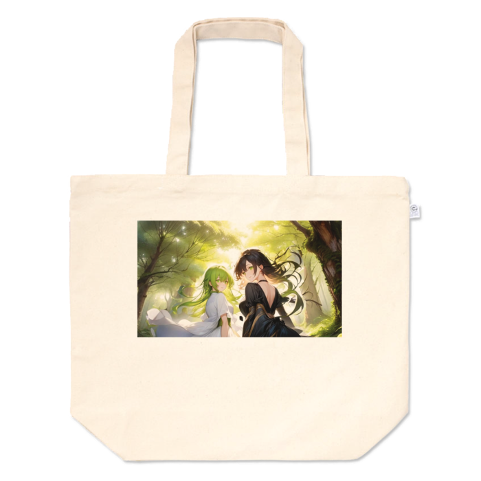 トートバッグ - L - プリント面積中