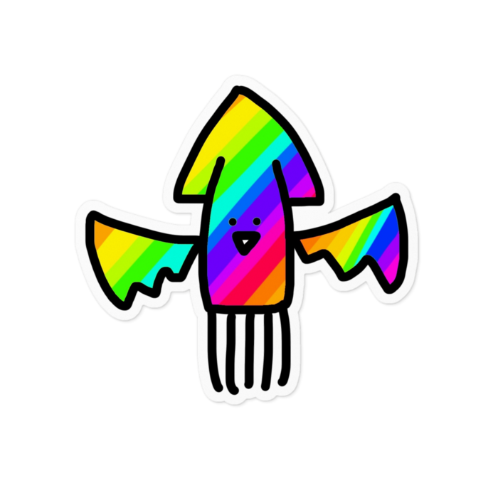 ステッカー - 100 x 100 (mm)