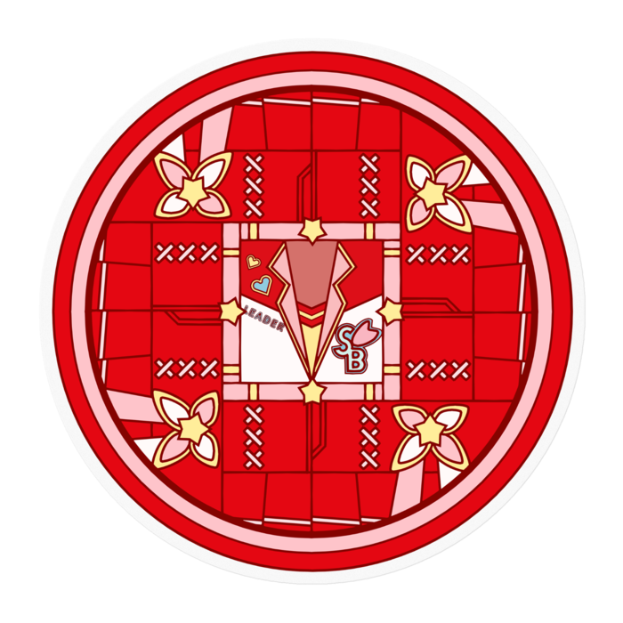 ステッカー - 100 x 100 (mm)