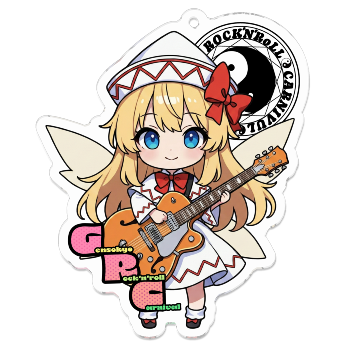 アクリルキーホルダー - 70 x 70 (mm)