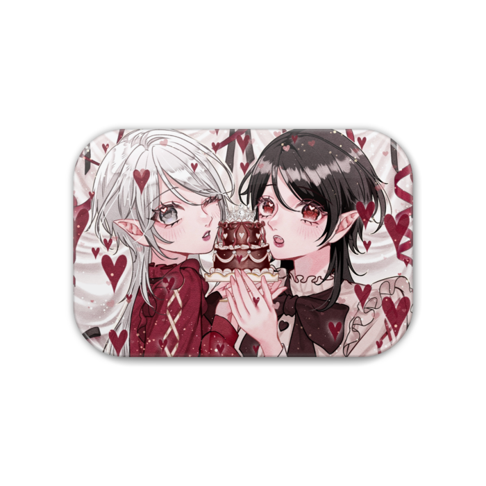 缶バッジ - 角丸 76x51mm