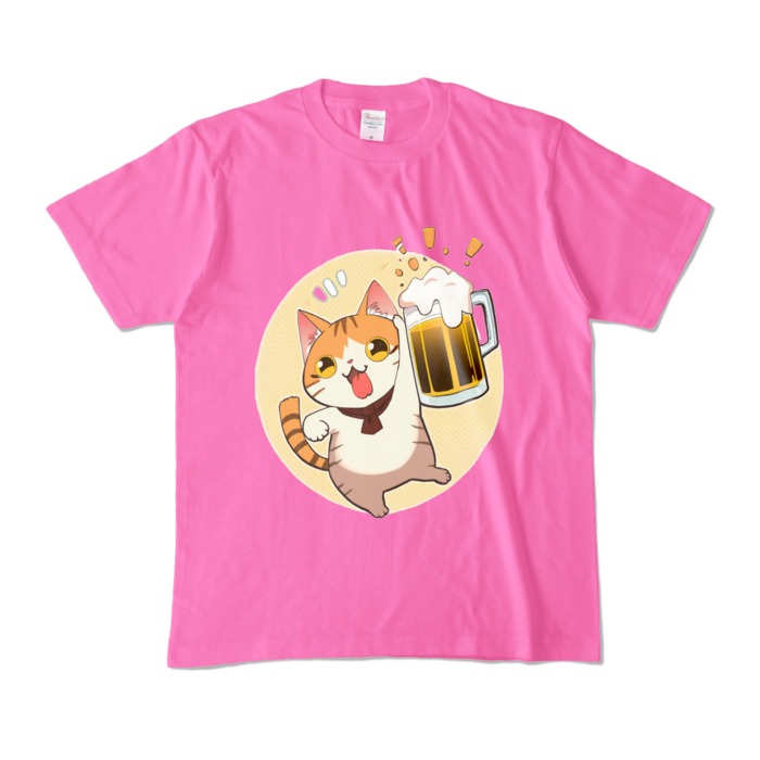 カラーTシャツ - M - ピンク (濃色)