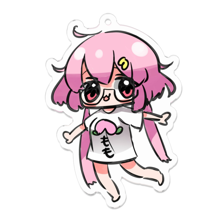 アクリルキーホルダー - 70 x 70 (mm)