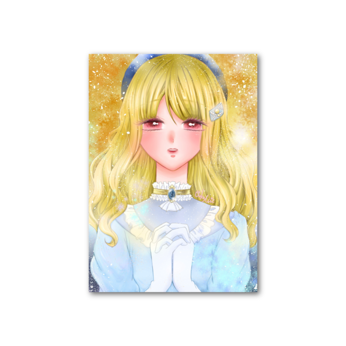 フォト風カード - 縦 - 片面